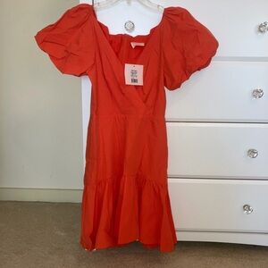 Showpo Spring Coral Dress